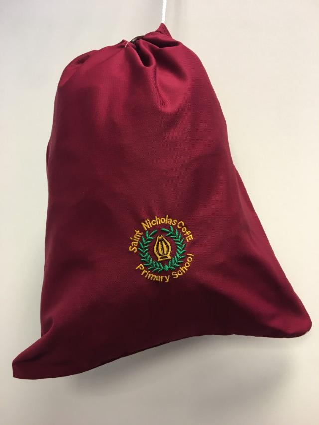 St Nicholas Primary School - NICHOLAS PE BAG, St Nicholas Primary School