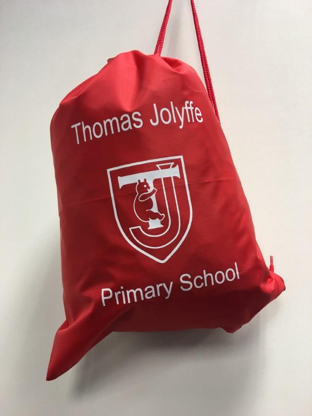 Thomas Jolyffe Primary School - JOLYFFE PE BAG, Thomas Jolyffe Primary School