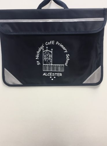 Alcester St Nicholas Primary School - ALCE ST NICK BOOKBAG, Alcester St Nicholas Primary School