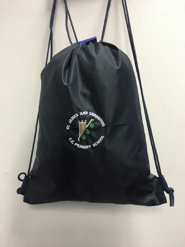 St James & Ebrington Primary School - ST JAMES N& EBRINGTON PE BAG, St James & Ebrington Primary School