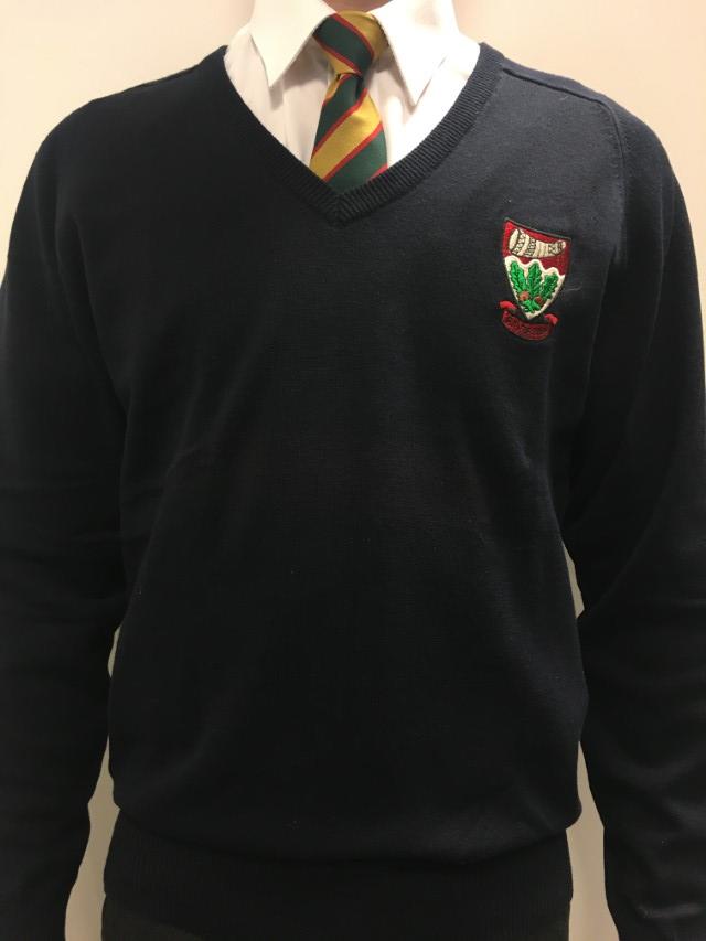 Ridgeway Academy - 100 COTTON BOY RIDGEWAY V NECK - Alcester NSC