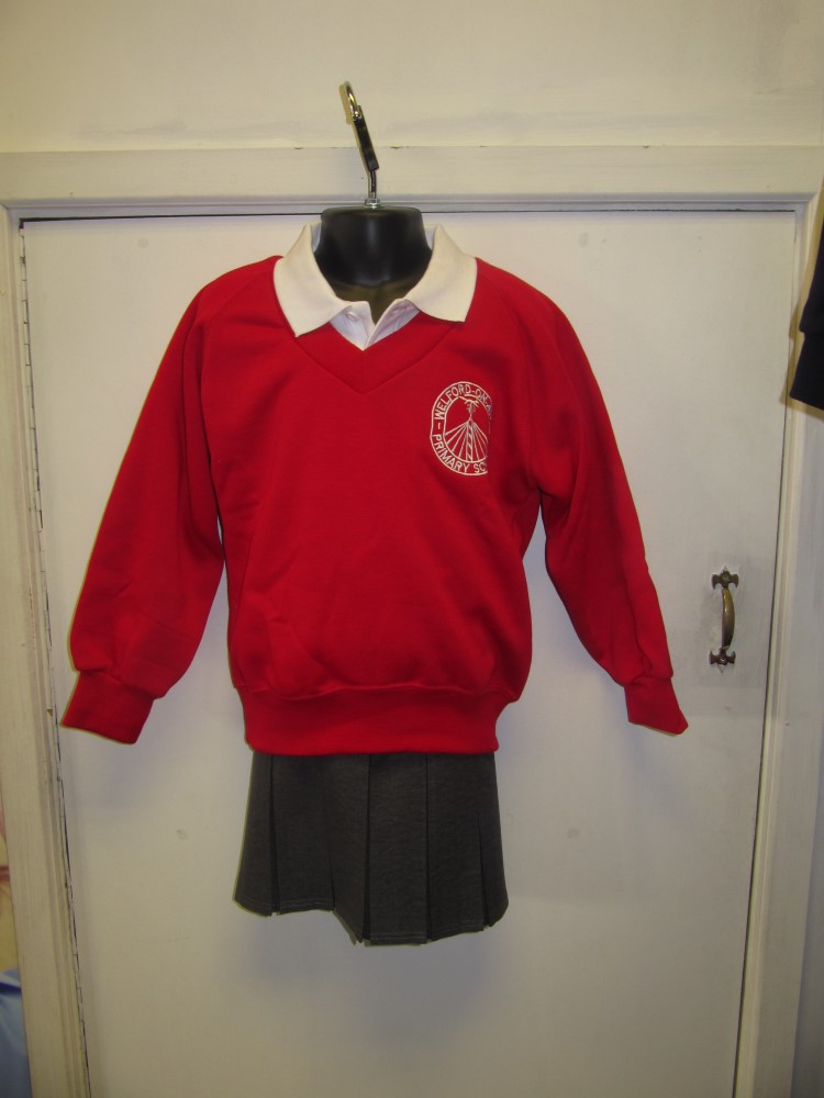 Welford On Avon Primary School - WELFORD V NECK SWEATSHIRT, Welford On Avon Primary School