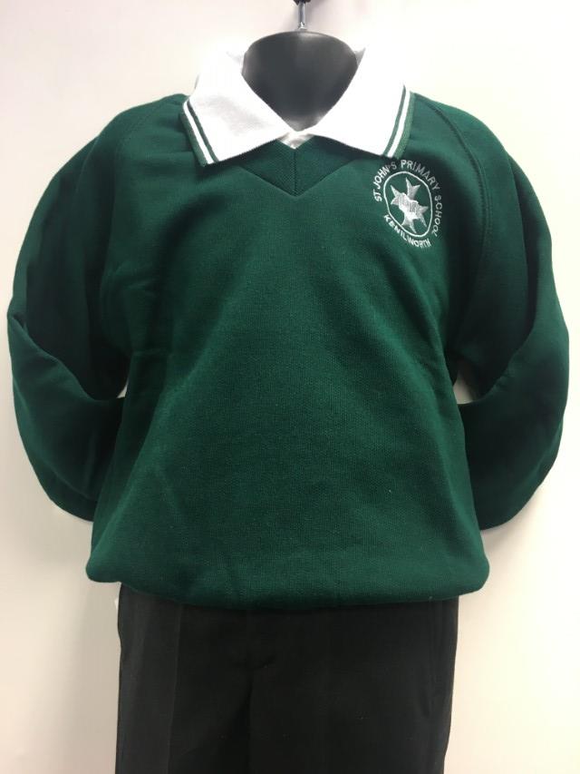 St Johns Primary School - ST JOHNS V NECK SWEATSHIRT, St Johns Primary School