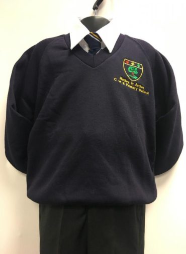 Henley In Arden C of E Primary School - HENLEY PRIMARY V-NECK SWEAT, Henley In Arden C of E Primary School