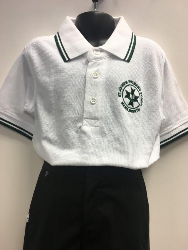 St Johns Primary School - ST JOHNS TIPPED POLO, St Johns Primary School