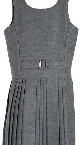 F/BELT PINAFORE, Pinafores - Pleated