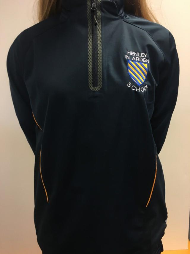 Henley In Arden School - HENLEY 14 ZIP TRAIN TOP, Henley In Arden School