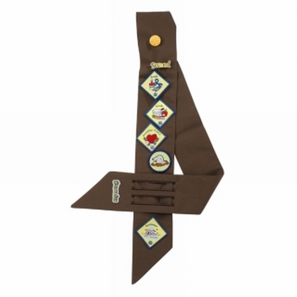 BROWNIE BADGE SASH, Brownies