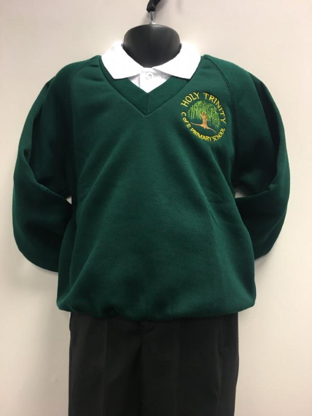 Holy Trinity Primary School - HOLY TRINITY V NECK SWEATSHIRT, Holy Trinity Primary School