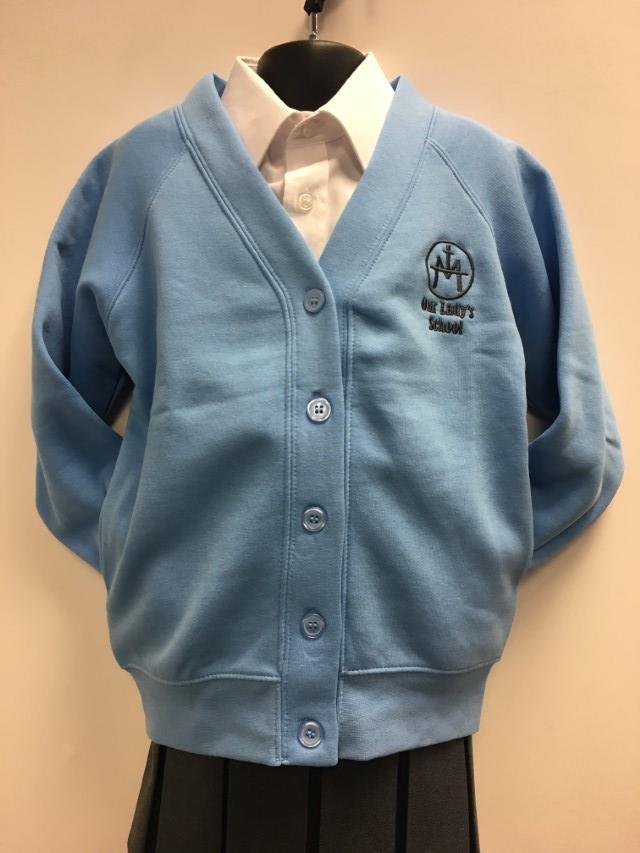 Our Ladys RC Primary - OUR LADYS SWEAT CARDIGAN, Our Ladys RC Primary