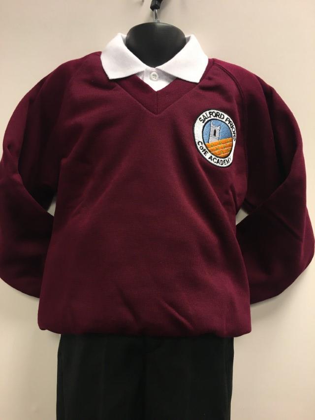 Salford Priors Primary School - SALFORD PRIORS V NECK SWEATS, Salford Priors Primary School